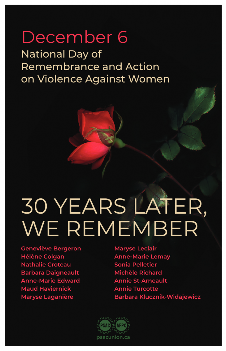 National Day of Remembrance and Action on Violence Against Women