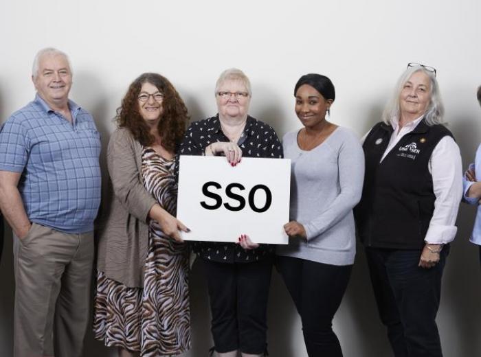 SSO bargaining team photo