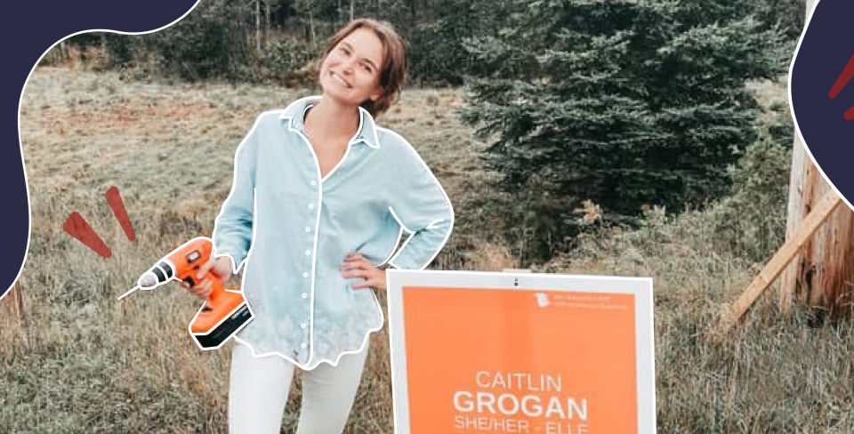 Caitlin Grogan, NDP candidate