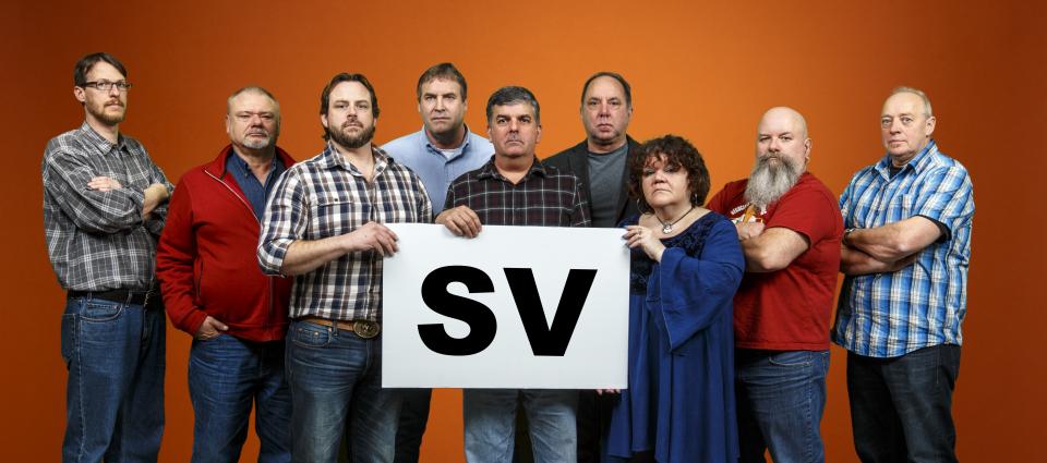 Members of the SV bargaining team