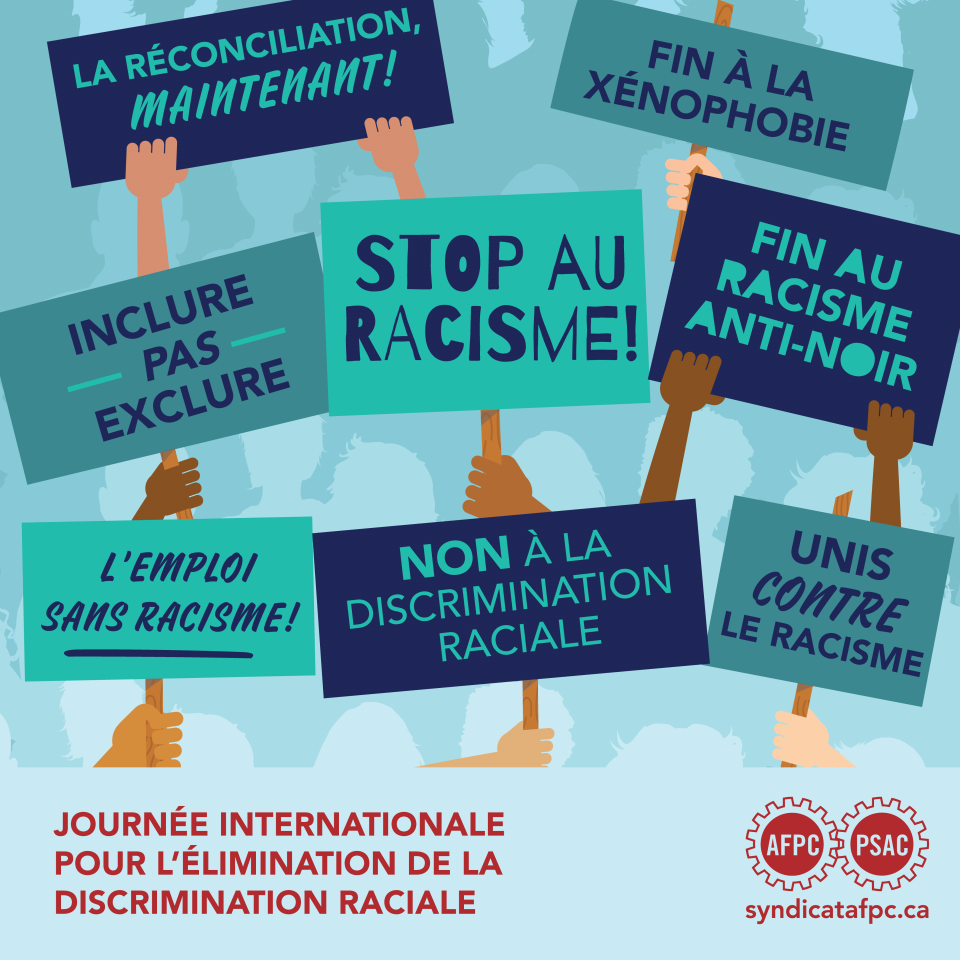 Mettre Fin Au Racisme — Journée Internationale Pour L’élimination De La ...