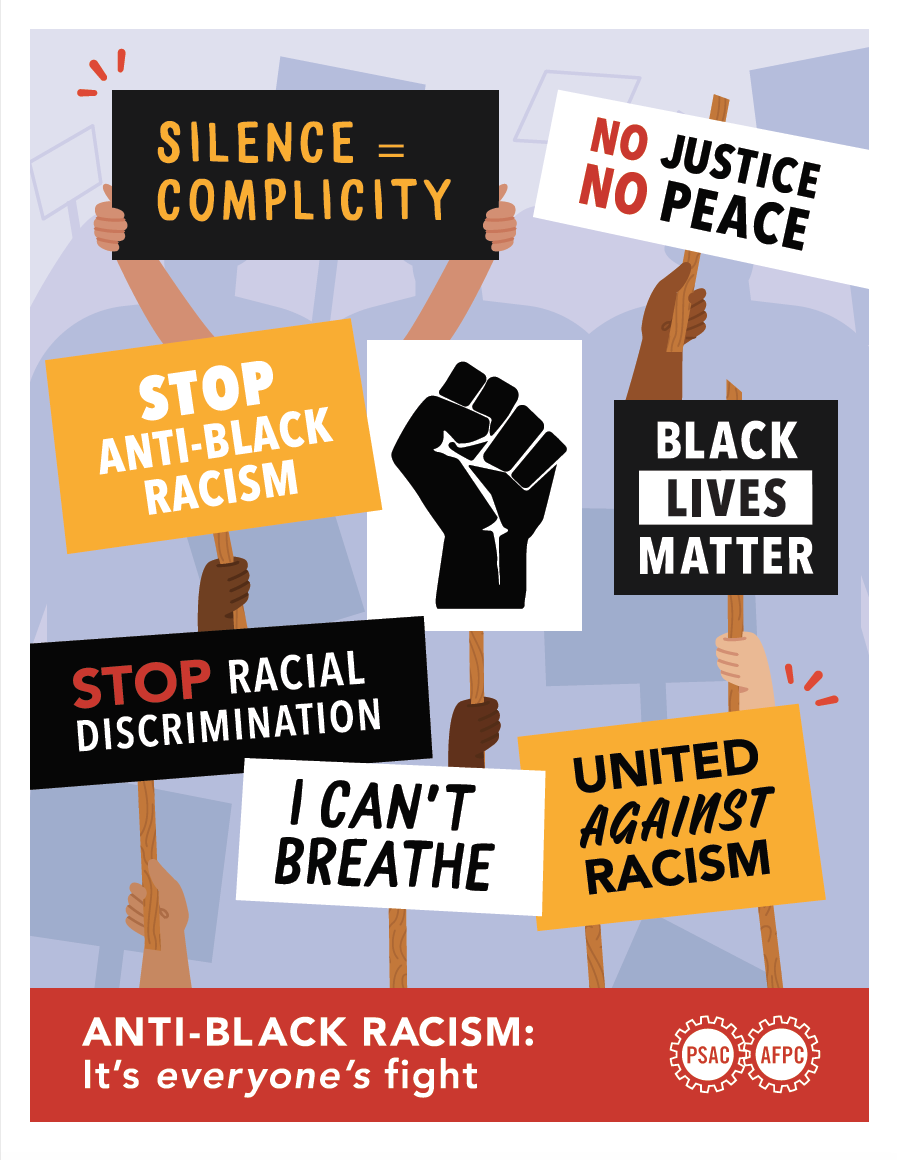 Black History Month Anti Black Racism Its Everyones Fight Public Service Alliance