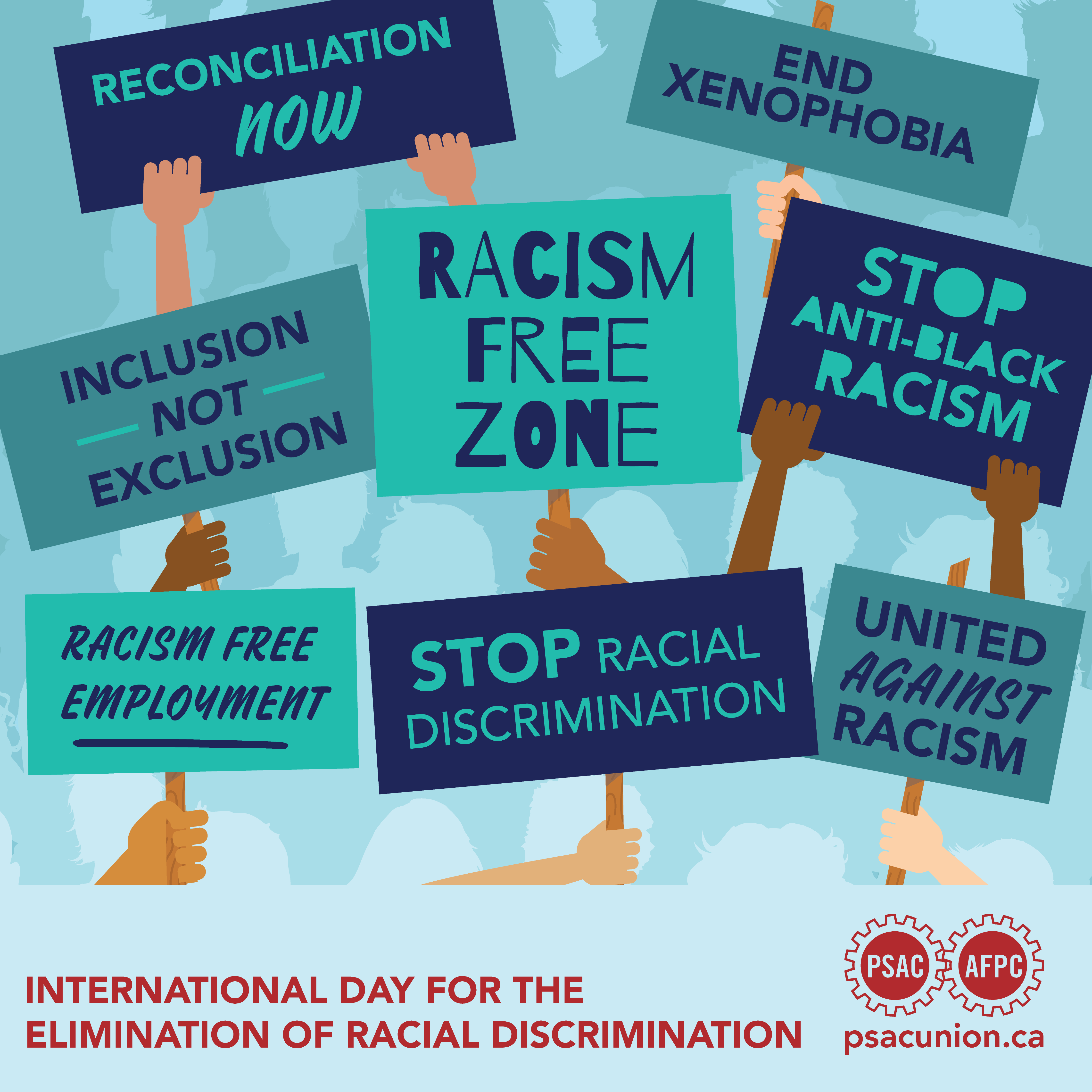 Confronting Racism—day For The Elimination Of Racial Discrimination Public Service Alliance Of