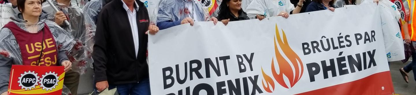 Banner reading "Burnt by Phoenix"