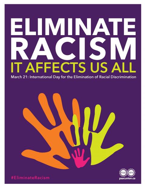 Elimination of Racism poster