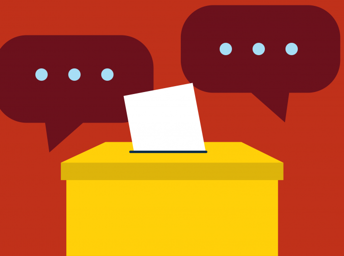 Ballot box icon