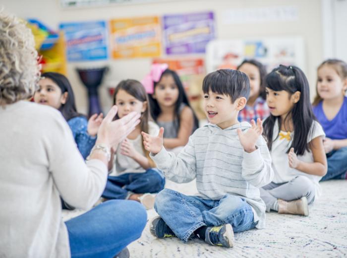 kindergarten class