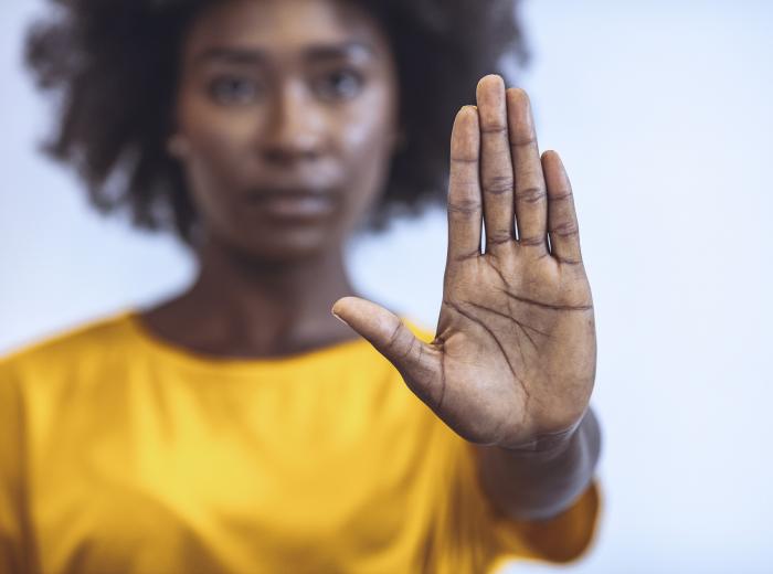 Stop hand