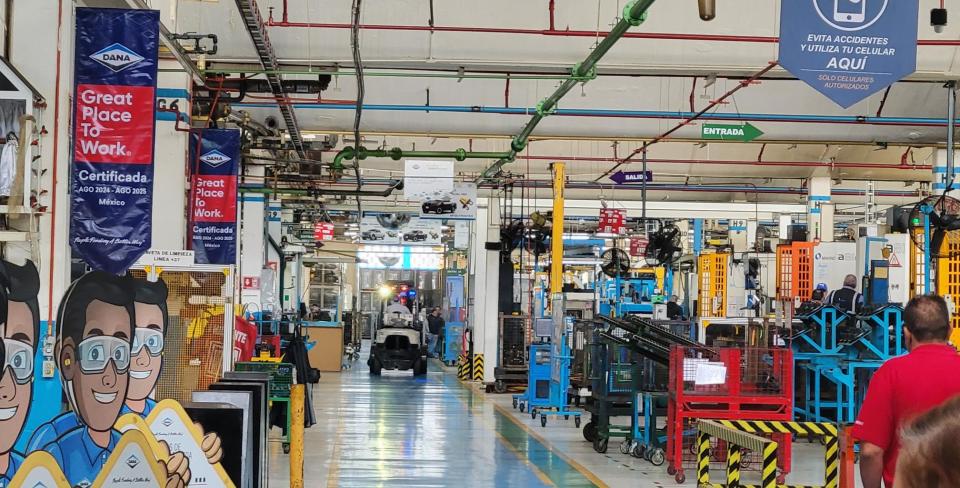 A factory in Mexico