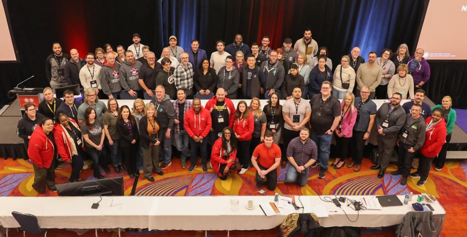 Group photo of the delegates and observers at the 2026 FB Bargaining Conference