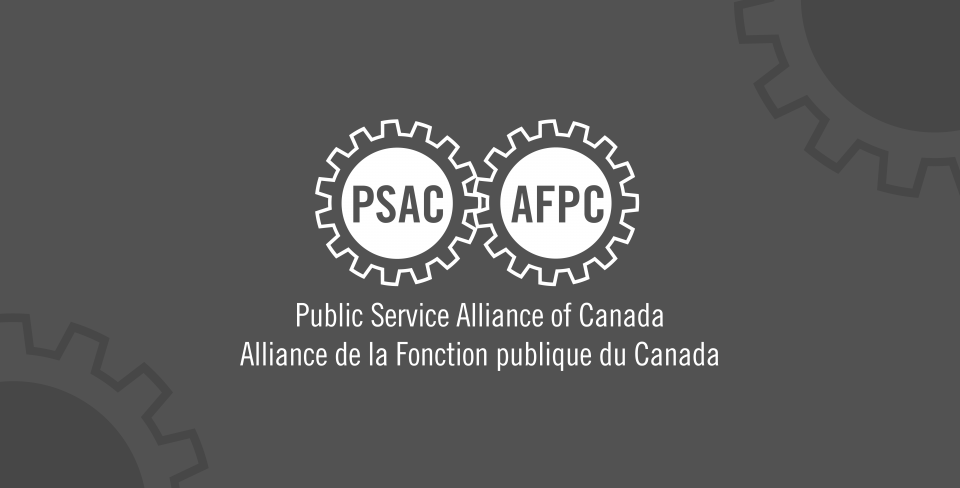 Grey PSAC logo