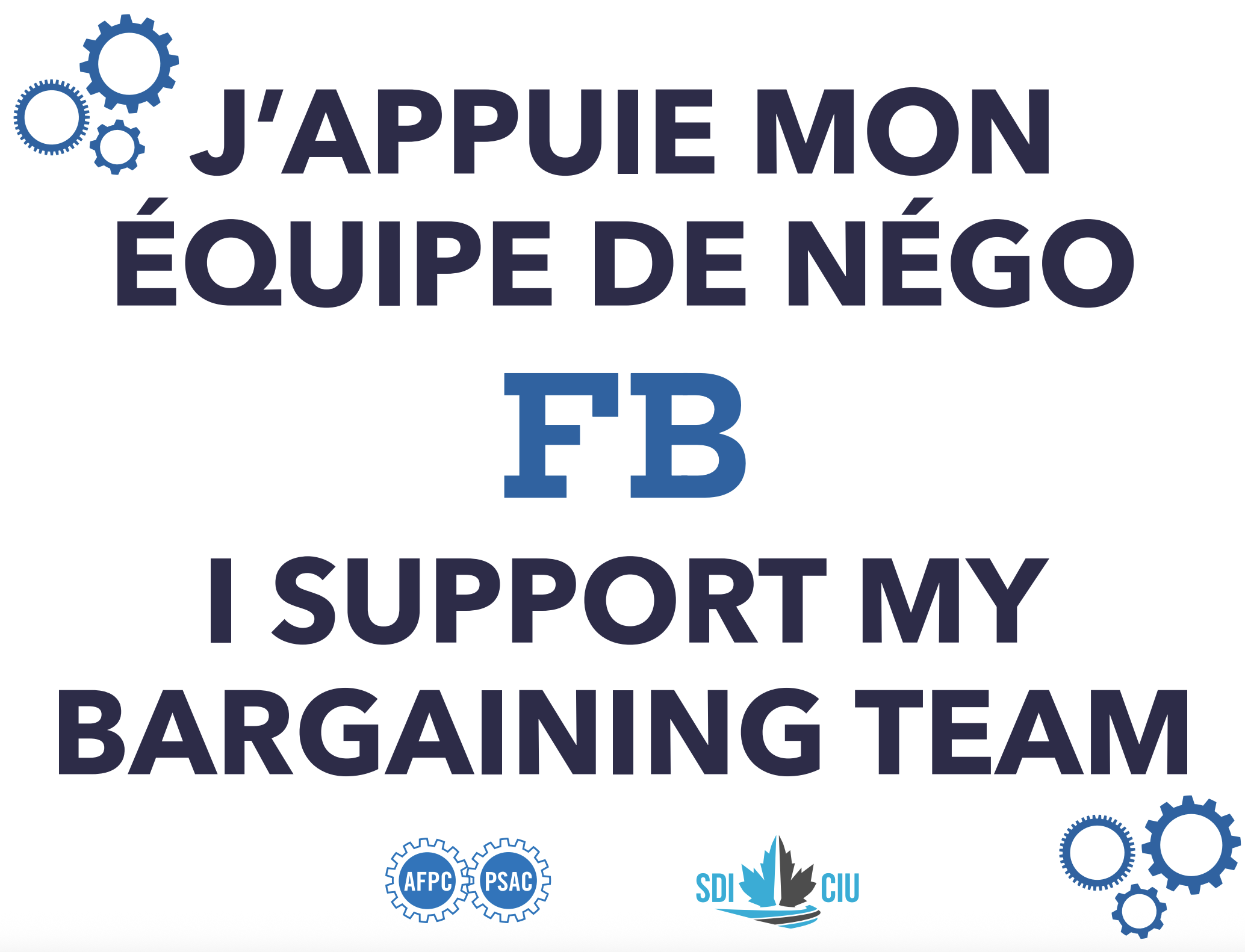 Affiche à imprimer - Bilingue