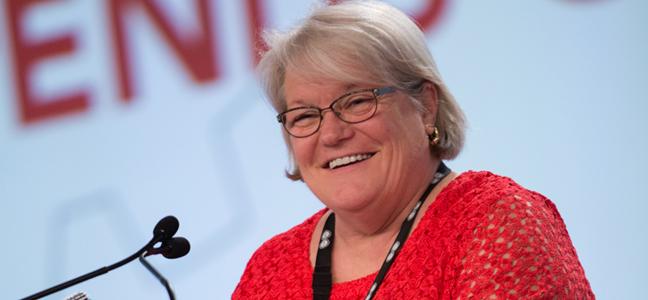 Robyn Benson re-elected National President